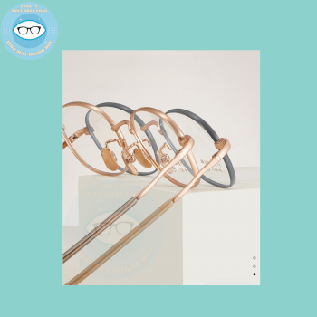 Gọng kính kim loại mã 6111